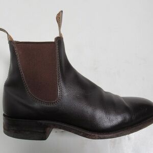 R.M. Williams Men's Comfort Craftsman Chelsea Boot Chestnut 6 US / 5 UK / 38 EU